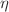 $$\eta $$