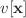 $$v[\mathbf {x}]$$