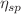 $$\eta _{sp}$$